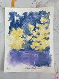 “Yellow trees” original painting